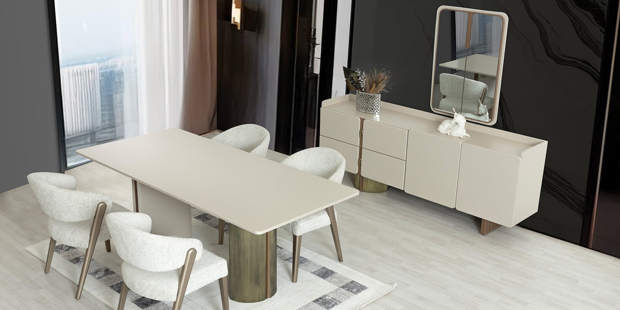 Siesta Yemek Odası Takımı - İnegöl Mobilya