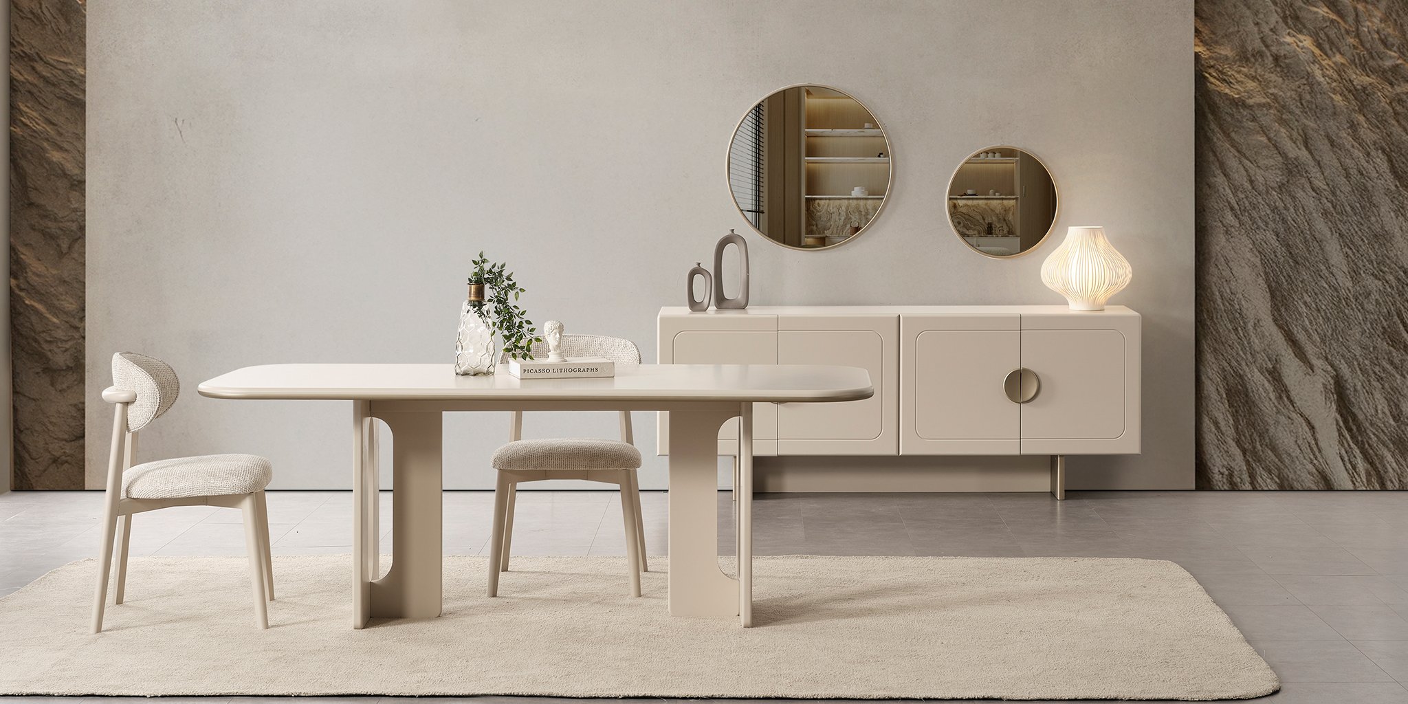Loft Yemek Odası Takımı - İnegöl Mobilya