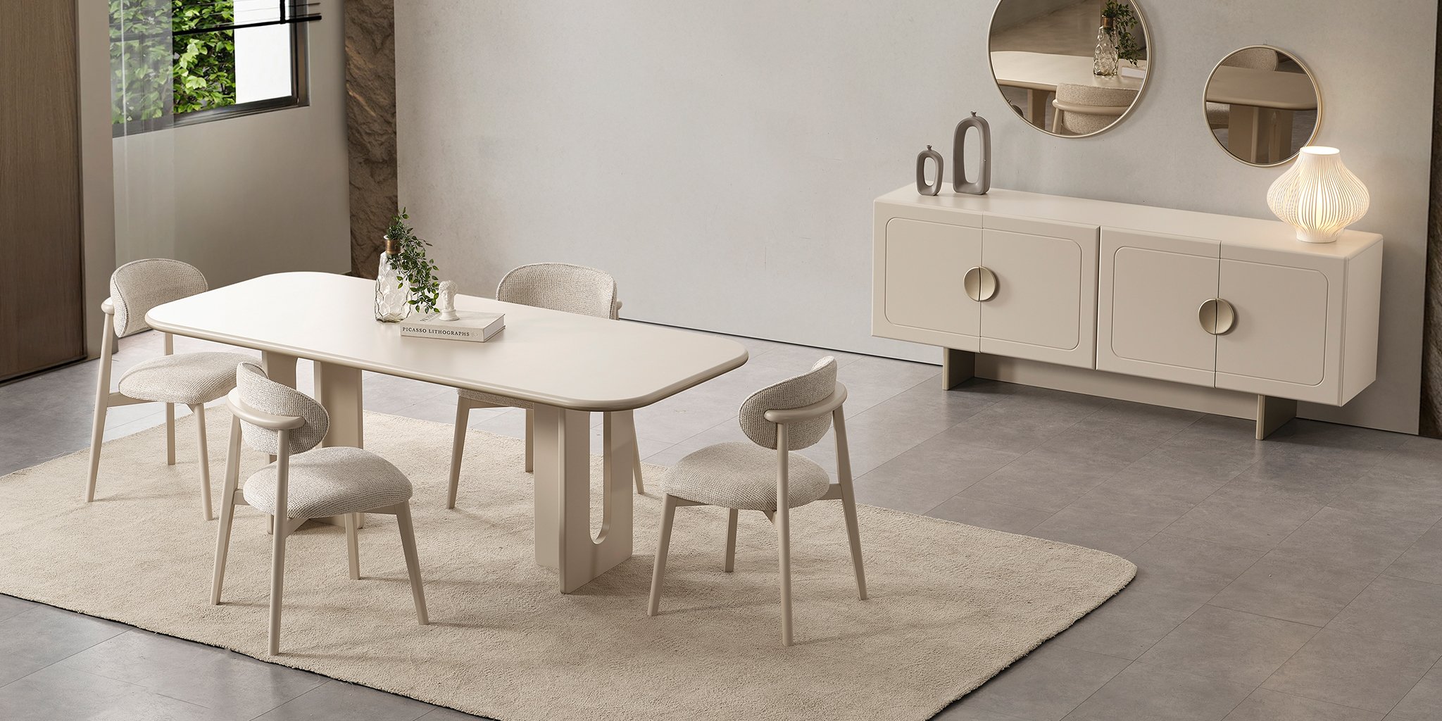 Loft Yemek Odası Takımı - İnegöl Mobilya