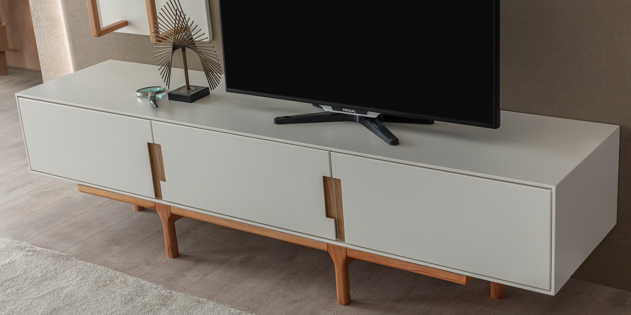 Aura Tv Ünitesi Natural - İnegöl Mobilya