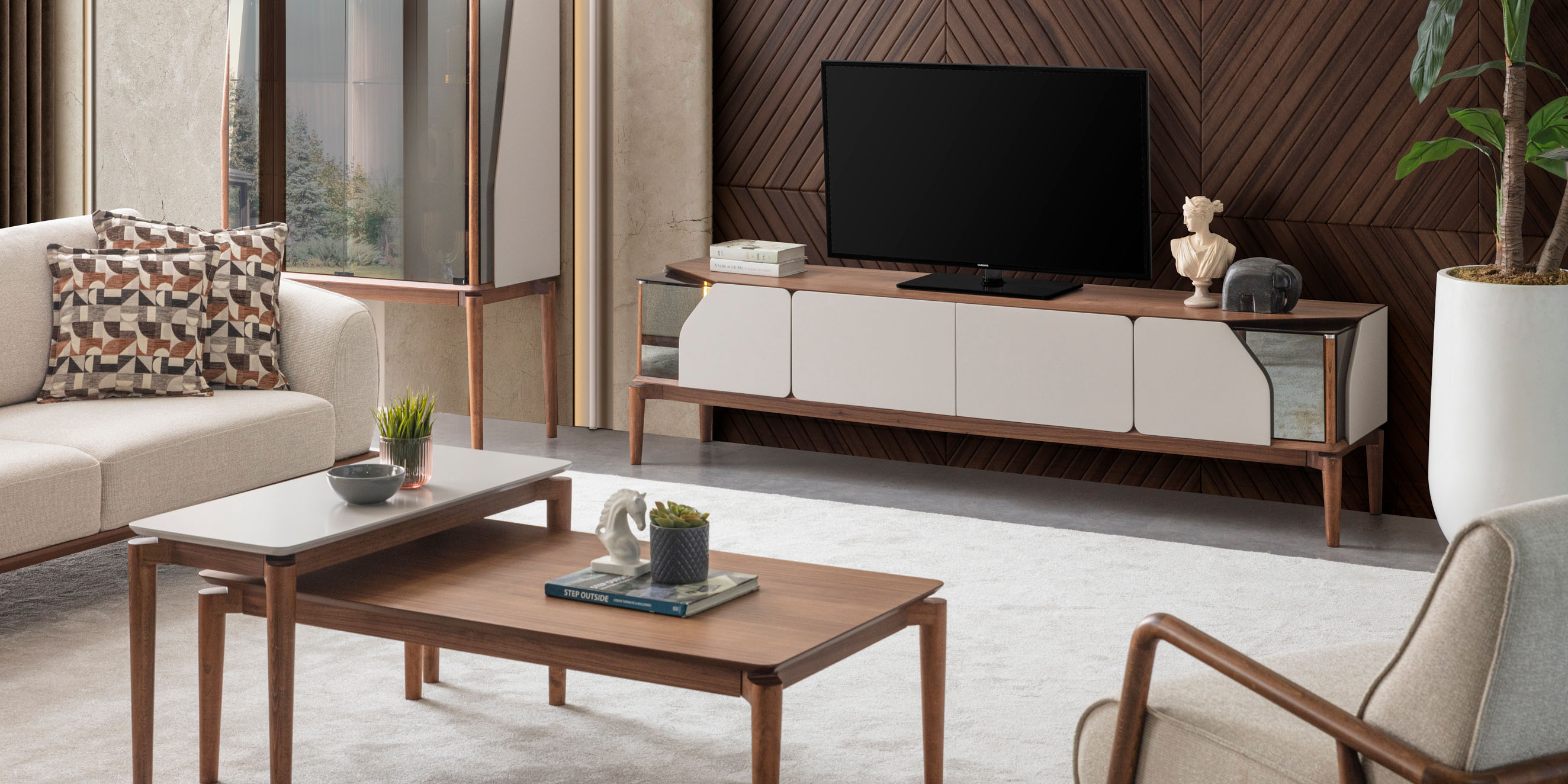 Lotus Tv Ünitesİ - İnegöl Mobilya