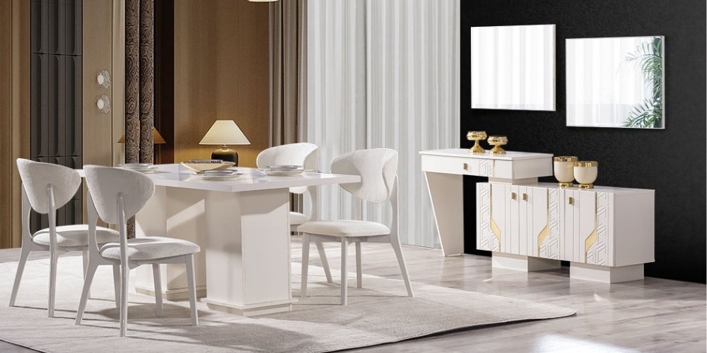 Elegance Yemek Odası Takımı - İnegöl Mobilya