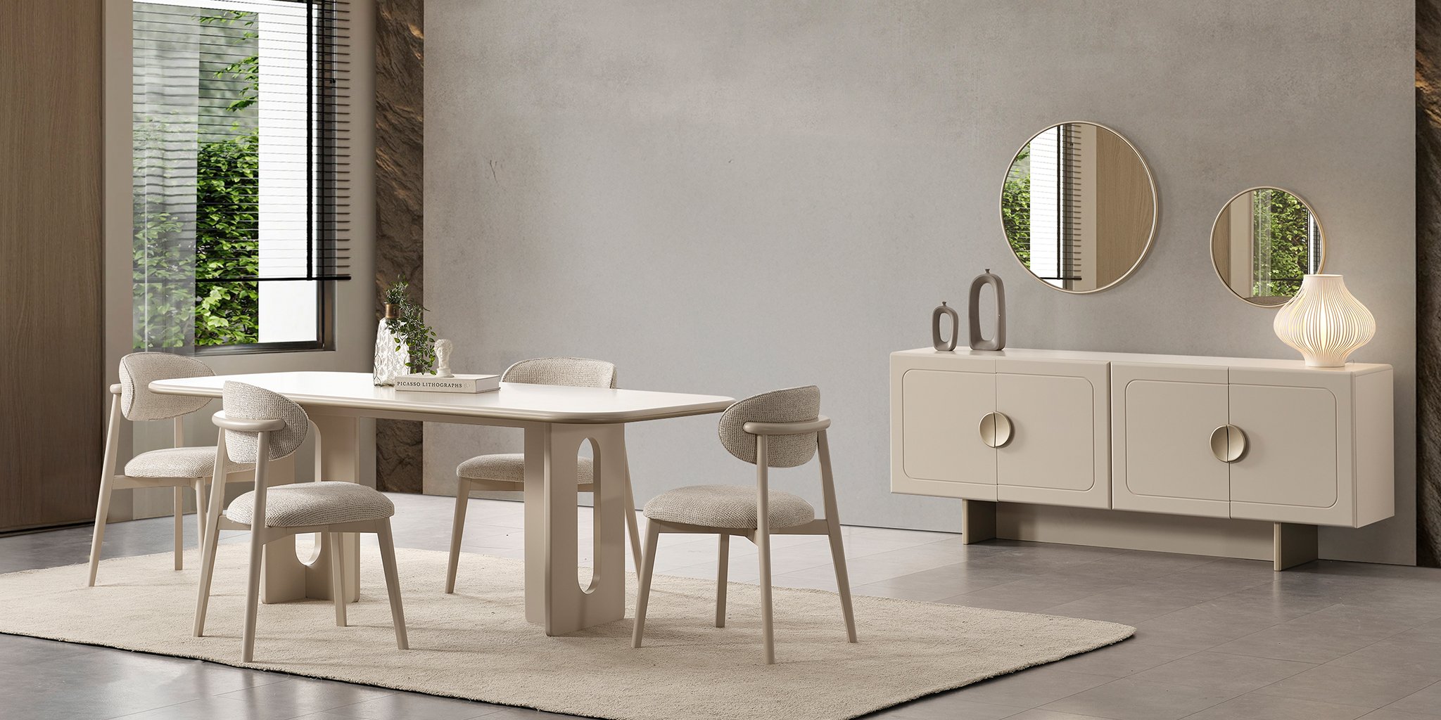 Loft Yemek Odası Takımı - İnegöl Mobilya