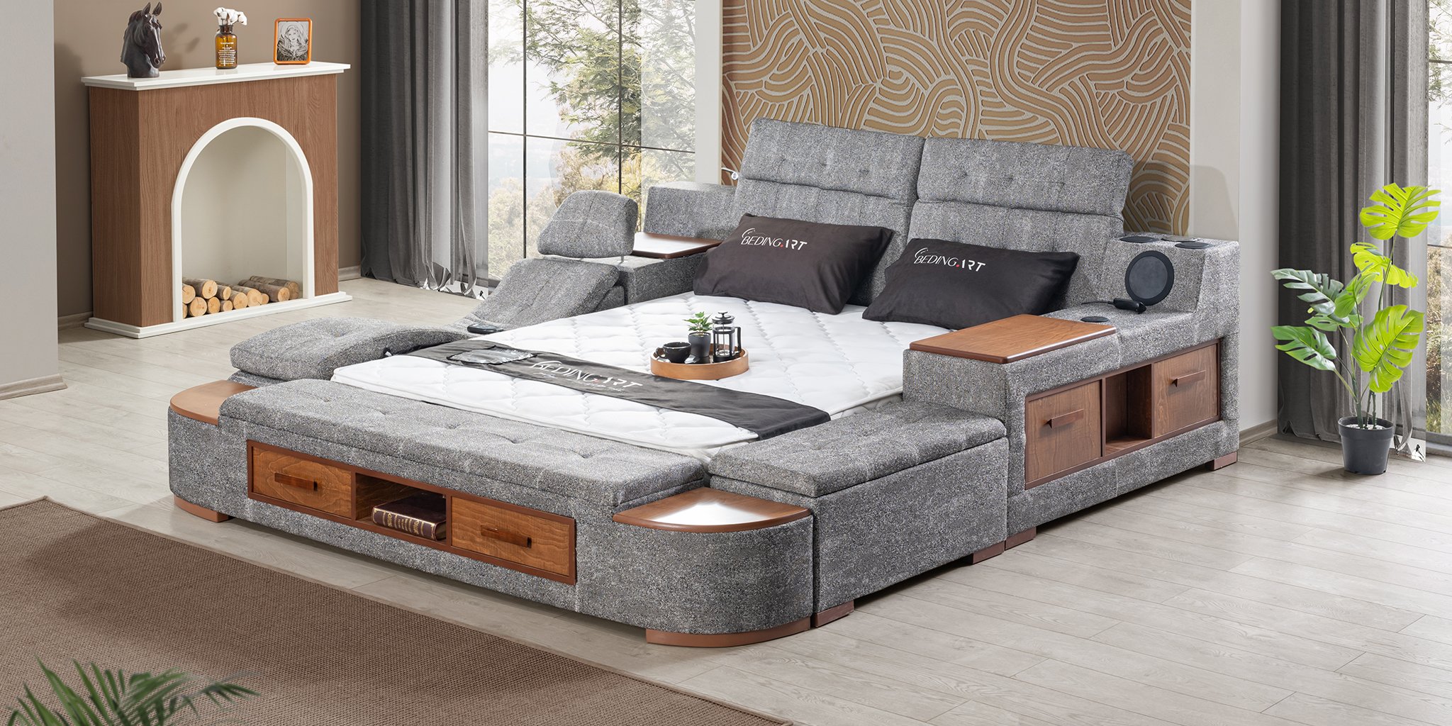 Lüxe Life Karyola - İnegöl Mobilya