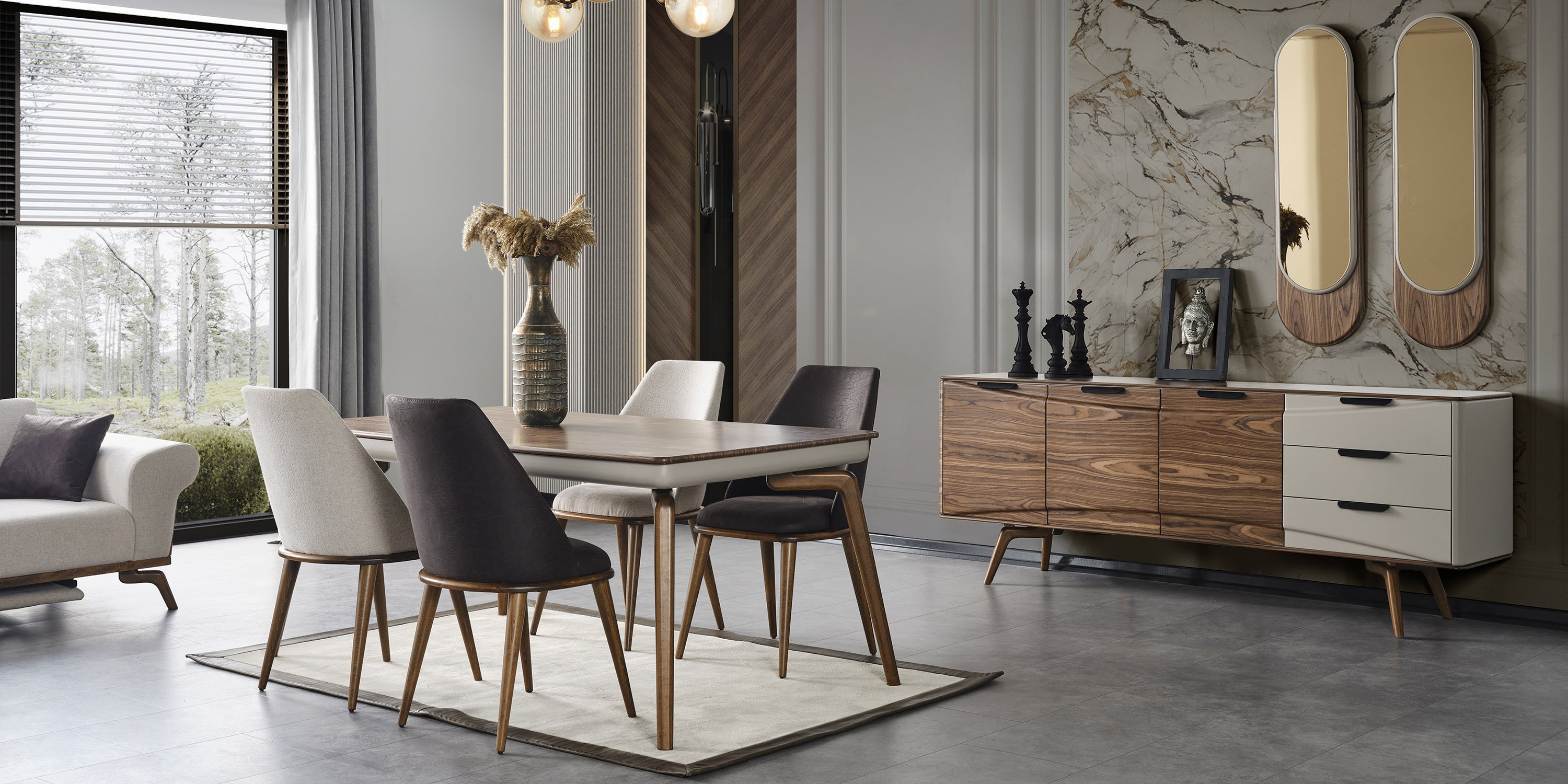 Legno Yemek Odası Takımı - İnegöl Mobilya