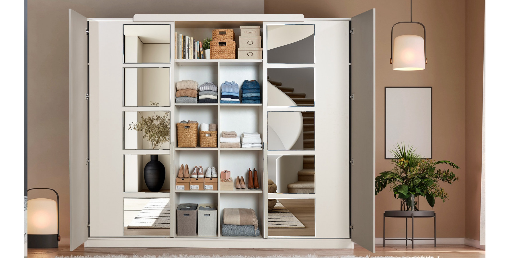 Loft Sürgülü Yatak Odası Takımı - İnegöl Mobilya