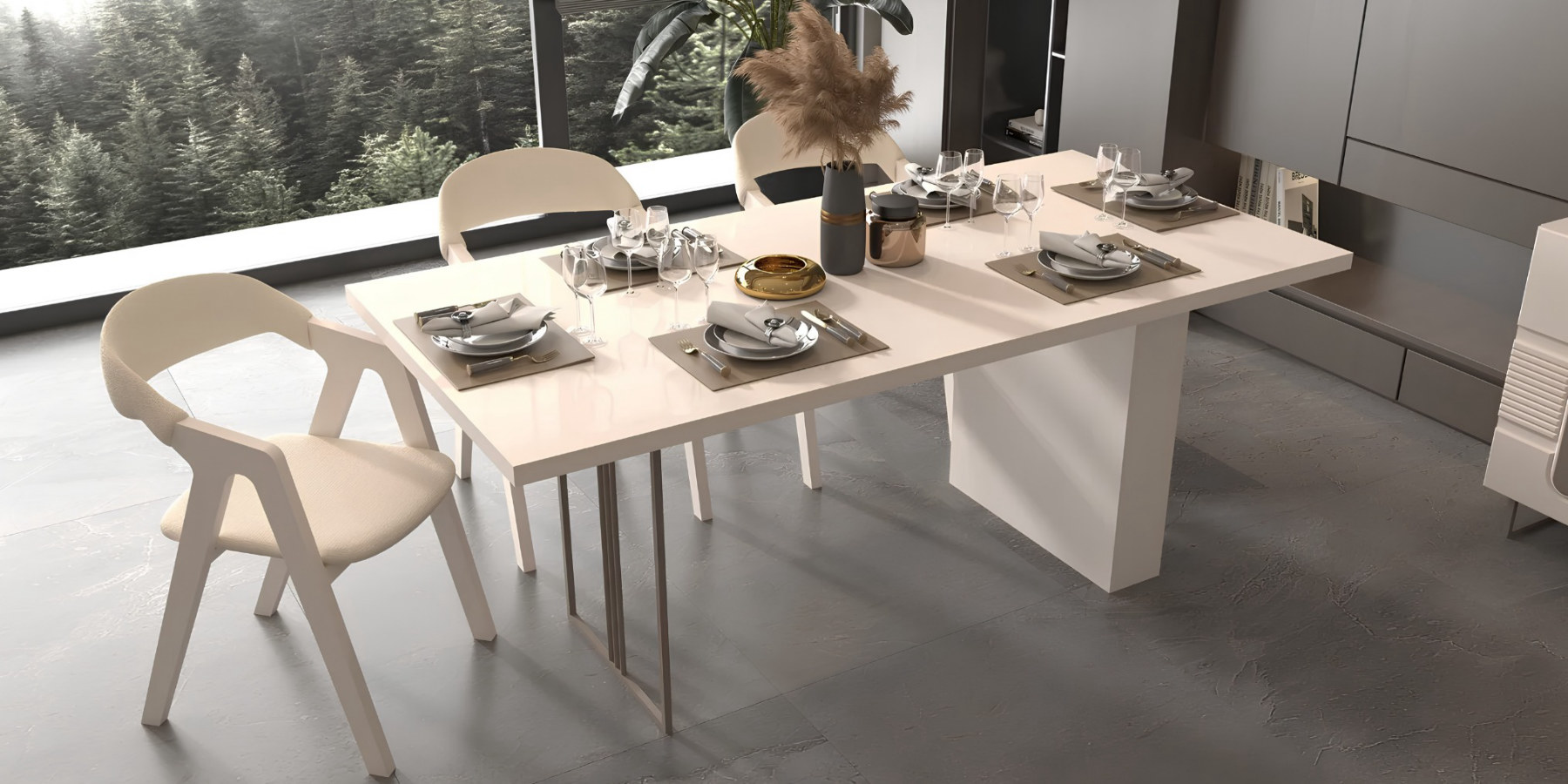 Zara Yemek Odası Takımı - İnegöl Mobilya