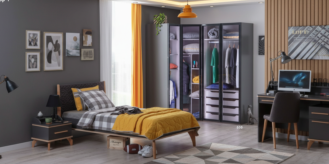 Loft Genç Odası - İnegöl Mobilya