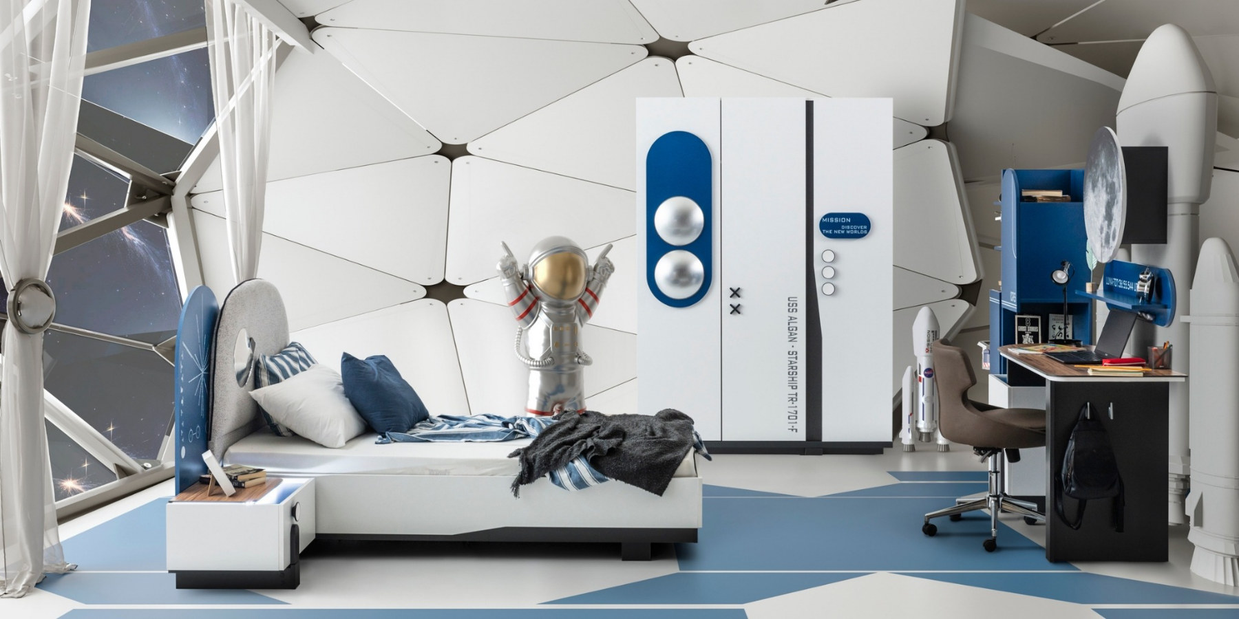 Space 7 Genç Odası - İnegöl Mobilya