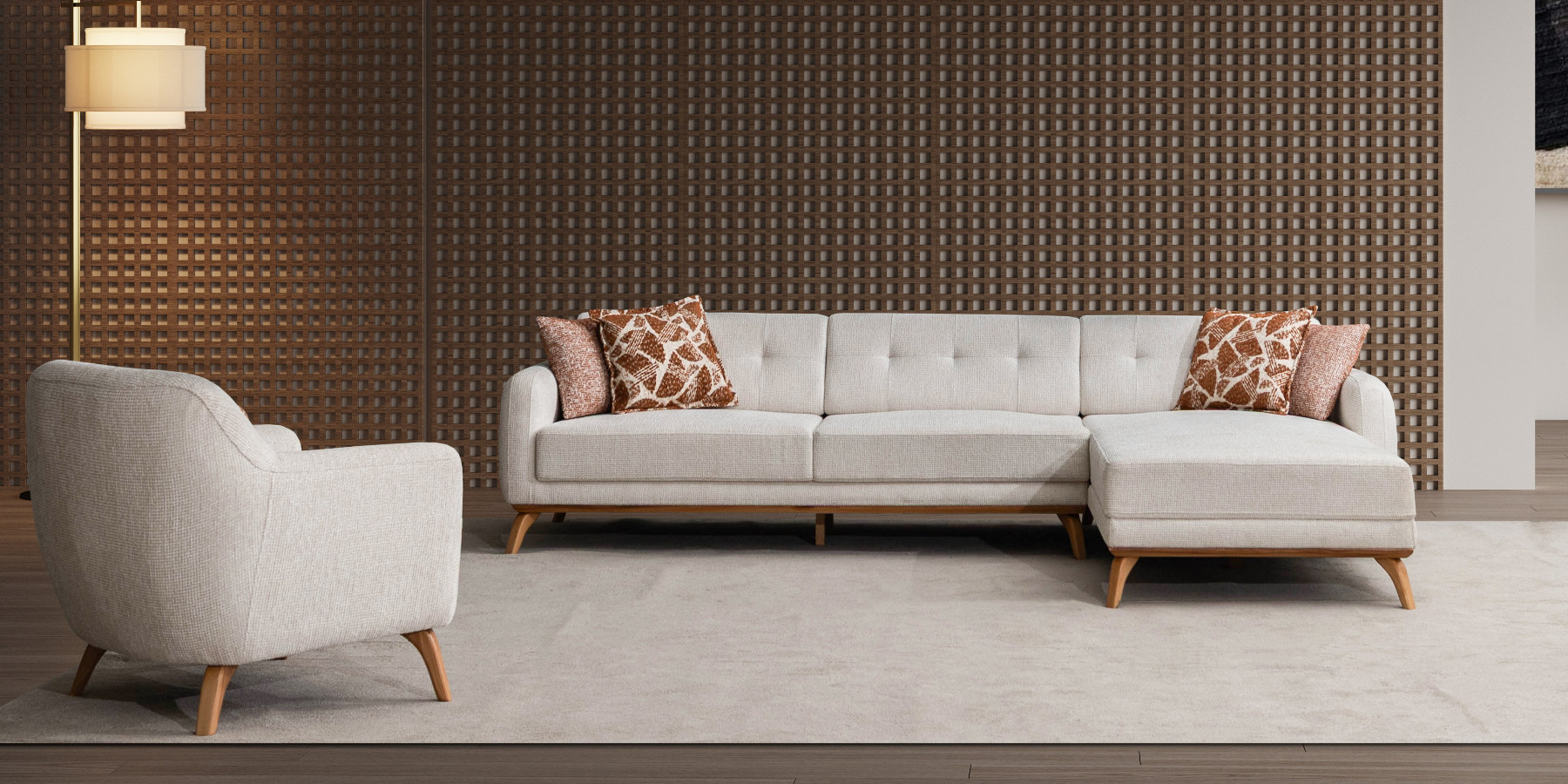 Loft Relax Köşe Koltuk Takımı - İnegöl Mobilya