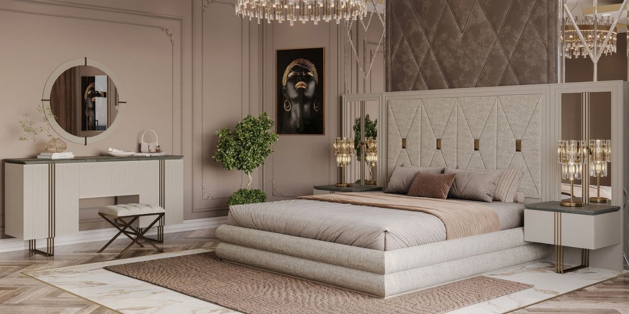 Madrid Luxury Yatak Odası Takımı - İnegöl Mobilya