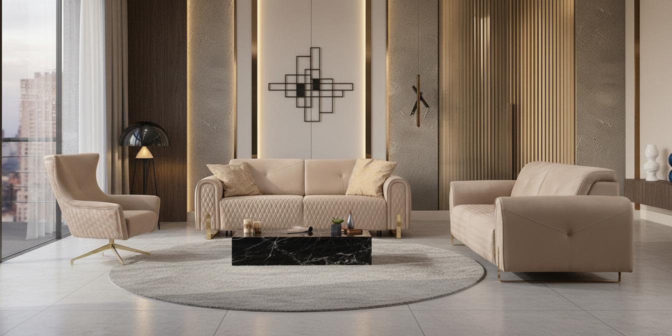 Versace Koltuk Takımı - İnegöl Mobilya