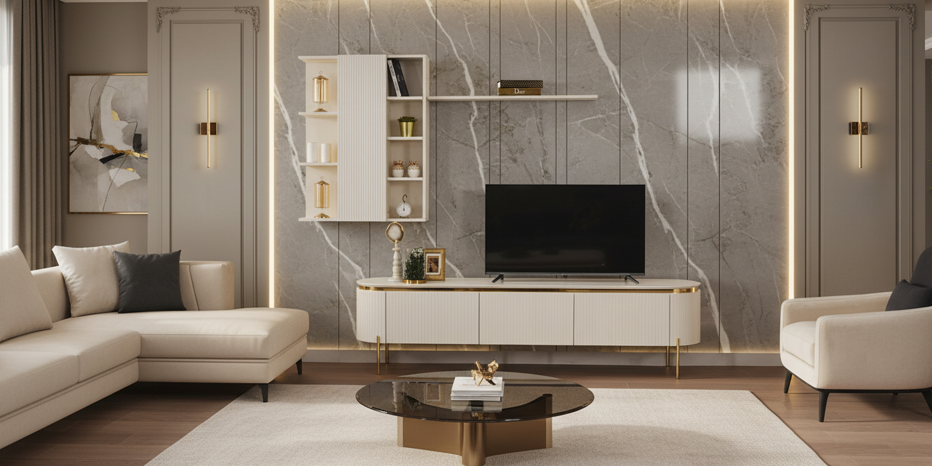 Tesla Tv Ünitesi Luxury - İnegöl Mobilya