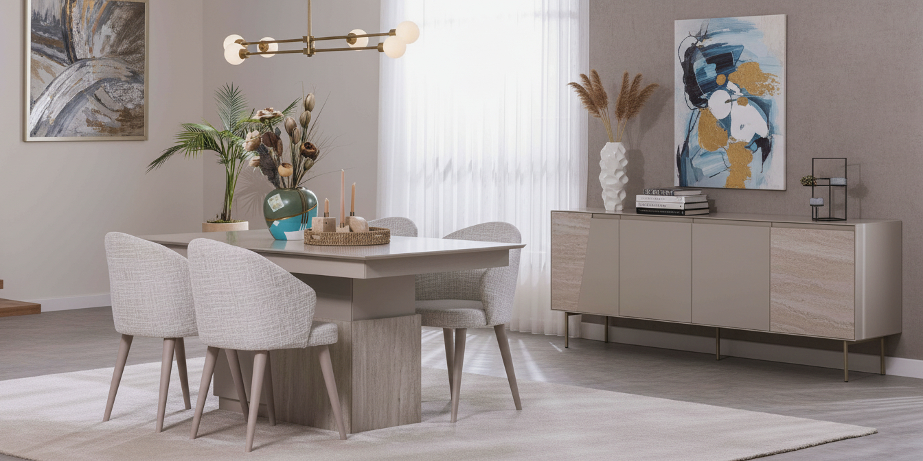 Rams Yemek Odası Takımı - İnegöl Mobilya