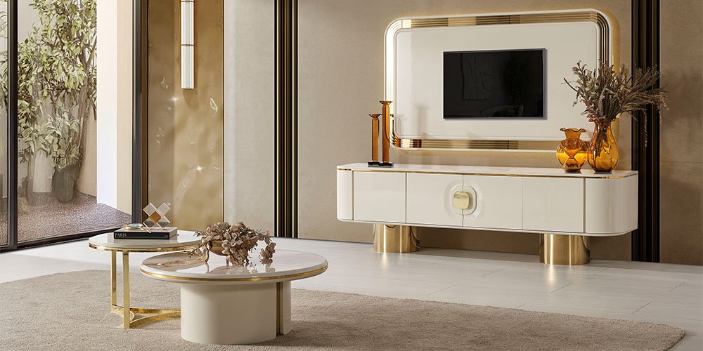 Farella Tv Ünitesi Luxury - İnegöl Mobilya