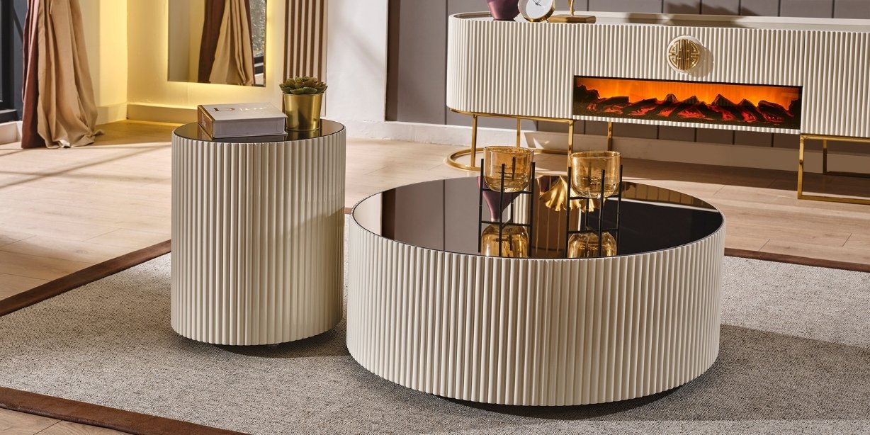 Gucci Ekru Gold Yemek Odası Takımı - İnegöl Mobilya