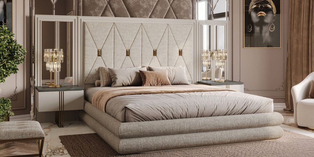 Madrid Luxury Yatak Odası Takımı - İnegöl Mobilya