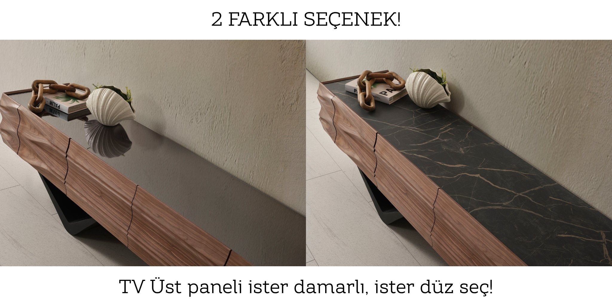 Meva Tv Ünitesi Ceviz - İnegöl Mobilya