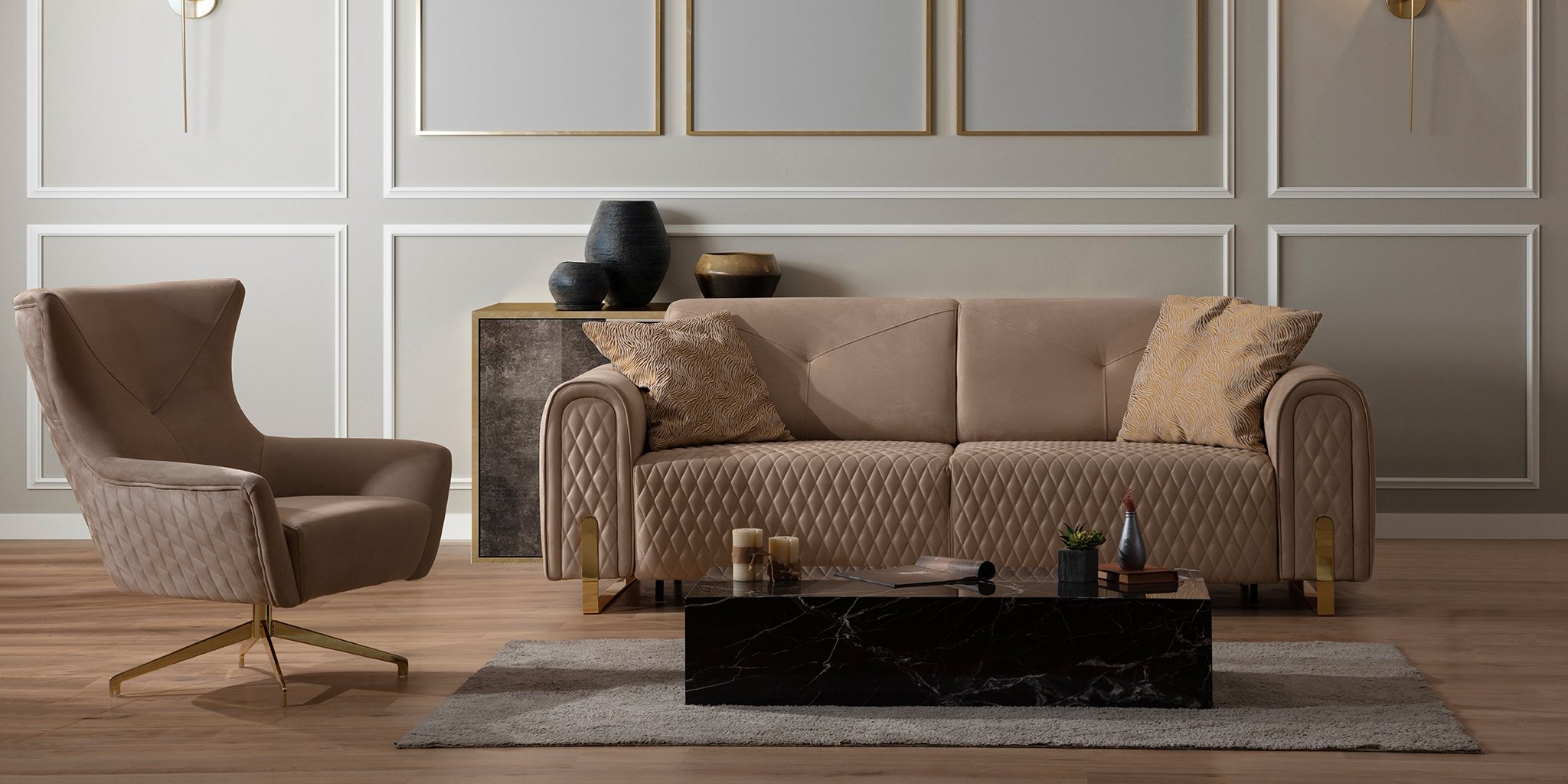 Versace Koltuk Takımı - İnegöl Mobilya