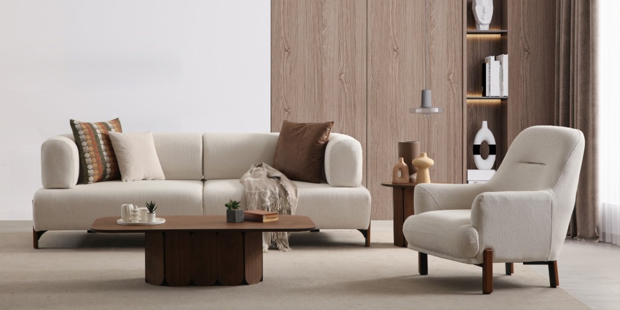 Cratos Wood Koltuk Takımı - İnegöl Mobilya