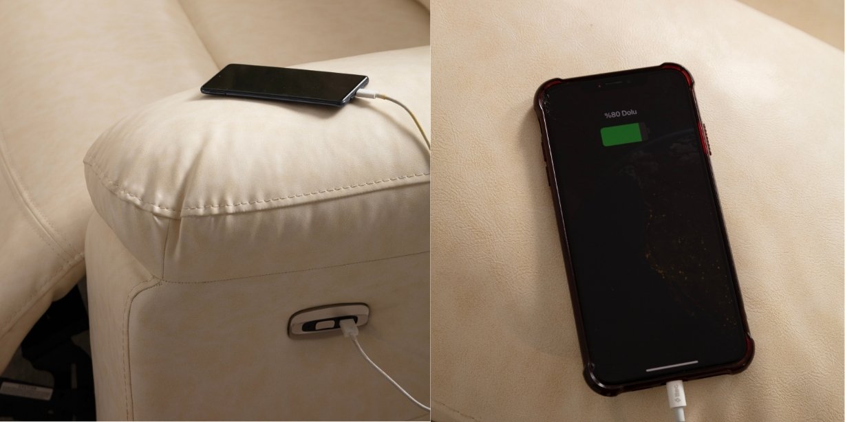 Ravella Reclinerli Köşe Koltuk Takımı - İnegöl Mobilya
