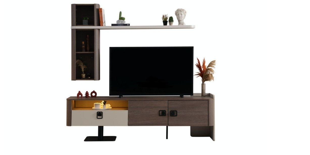 Prada Tv Ünitesi Koyu Ceviz - İnegöl Mobilya