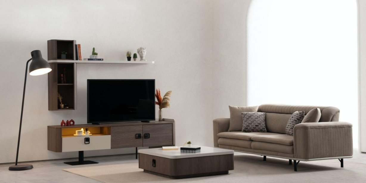 Prada Tv Ünitesi Koyu Ceviz - İnegöl Mobilya