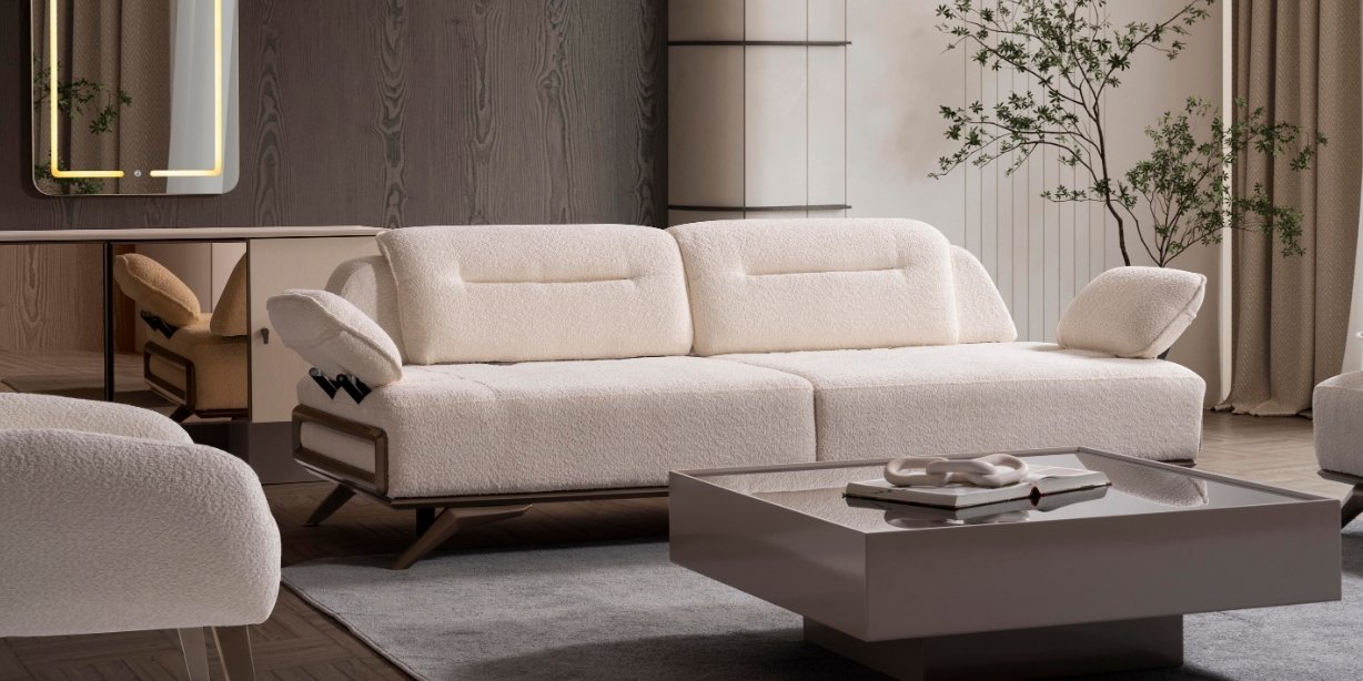Loft Koltuk Takımı Ahşap - İnegöl Mobilya